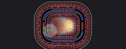 Seat view from Lower End Zone