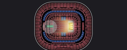 Seat view from Lower End Zone