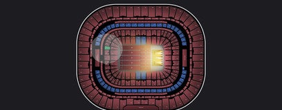 Seat view from Lower End Zone