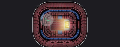 Seat view from Lower End Zone