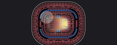 Seat view from Lower End Zone