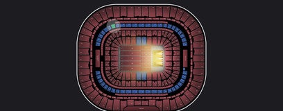 Seat view from Club Sideline