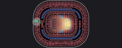 Seat view from Terrace End Zone