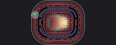 Seat view from Terrace End Zone