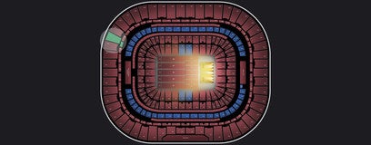 Seat view from Terrace Corner