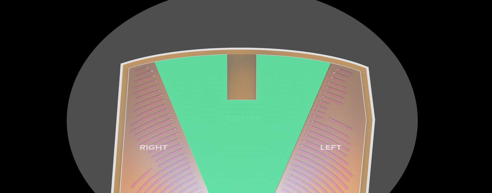Seat view from Orchestra