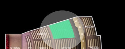 Seat view from Orchestra Tier