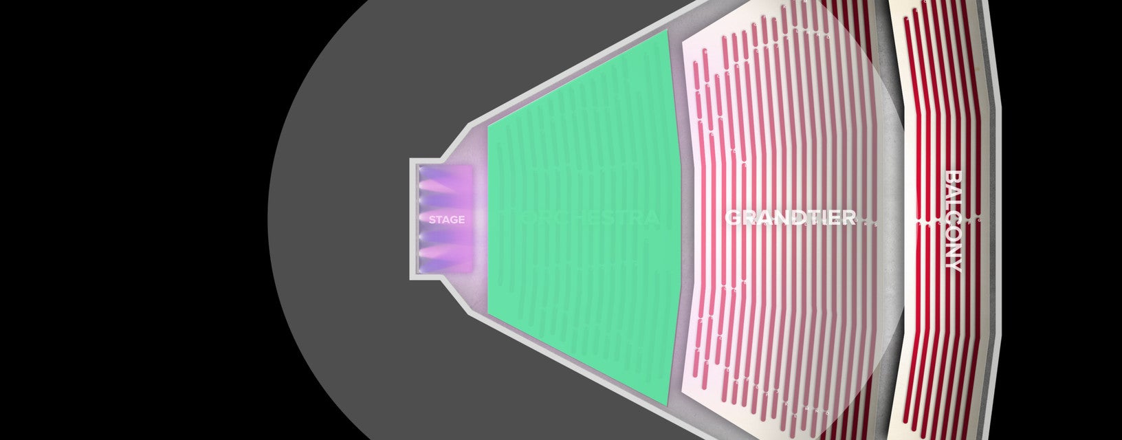Seat view from Orchestra