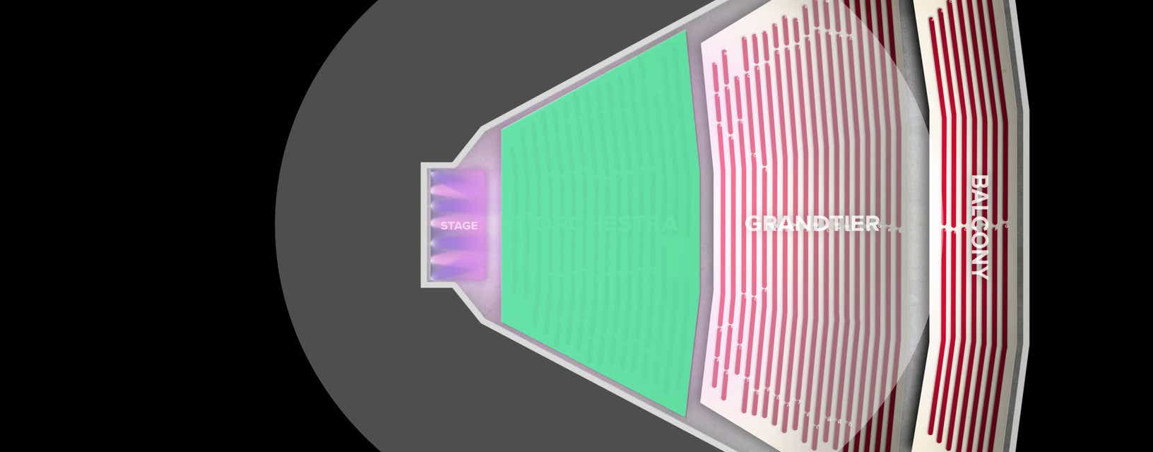 Seat view from Orchestra