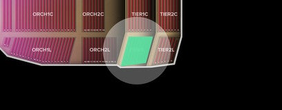 Seat view from Tier 1