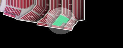 Seat view from Loge Left