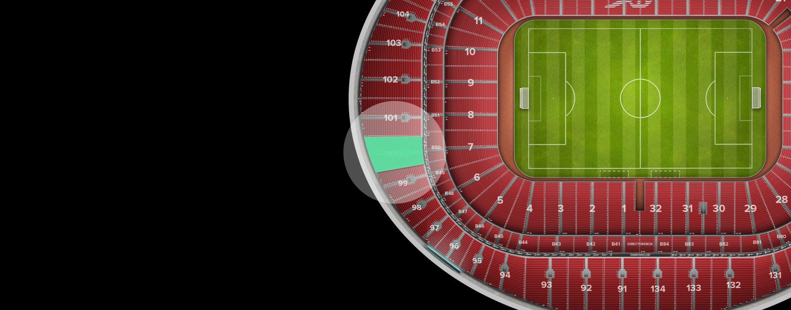 Seat view from Shortside Upper Tier