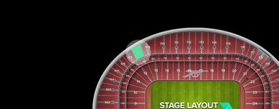 Seat view from Upper Tier