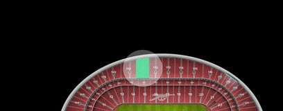 Seat view from Upper Tier
