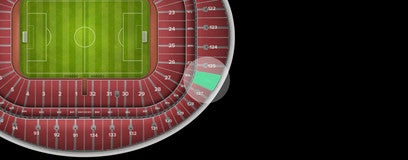 Seat view from Upper Tier