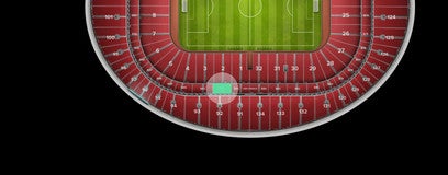 Seat view from VIP Club