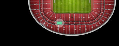 Seat view from VIP Club