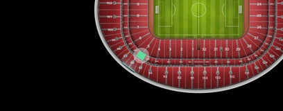 Seat view from VIP Club Level