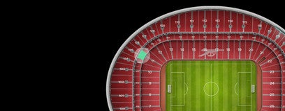 Seat view from VIP Club Level