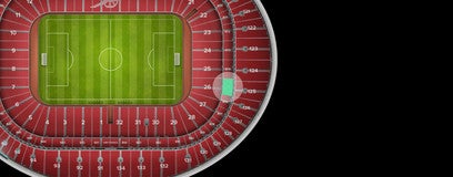 Seat view from VIP Club Level