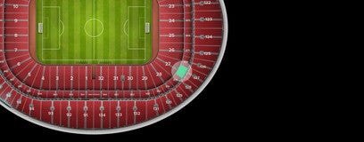 Seat view from VIP Club