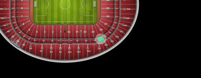 Seat view from VIP Club Level
