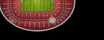Seat view from VIP Club