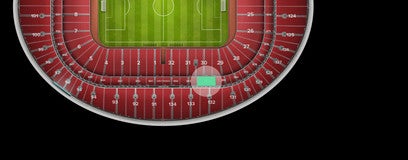 Seat view from VIP Club