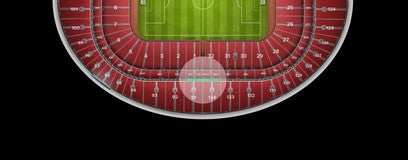 Seat view from Diamond Club