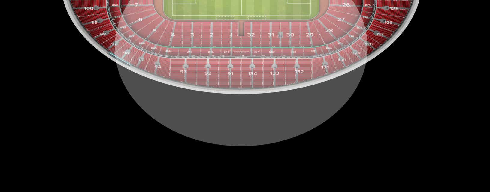 Seat view from Longside Lower