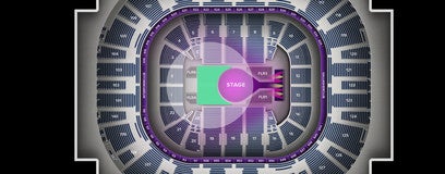 Seat view from GA Floor