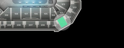 Seat view from Upper