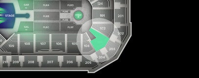 Seat view from Lower