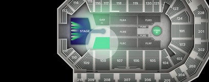 Seat view from General Admission