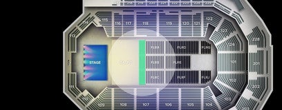 Seat view from Continental