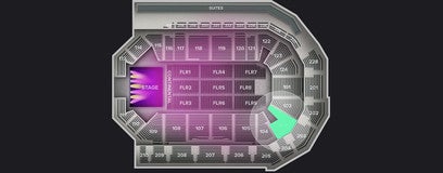 Seat view from Lower