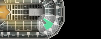 Seat view from Lower