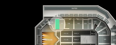 Seat view from Lower