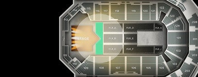 Seat view from Continental