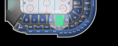 Seat view from Lower