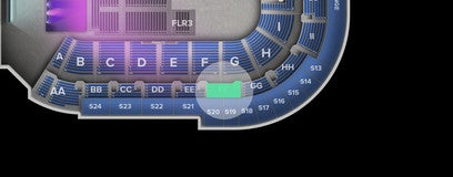 Seat view from Upper