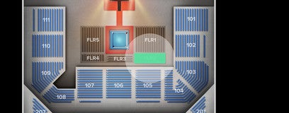 Seat view from Floor