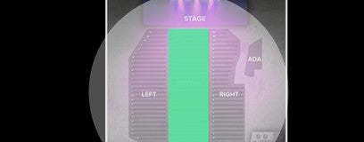 Seat view from Center