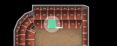 Seat view from Lower