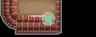 Seat view from Lower