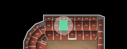 Seat view from Upper