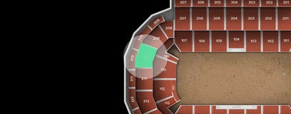 Seat view from Upper