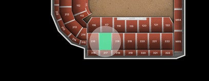 Seat view from Upper