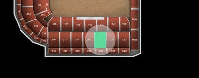 Seat view from Upper