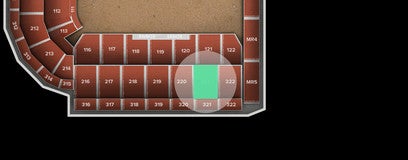 Seat view from Upper